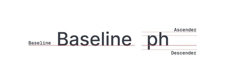 Baseline. The line that all characters sits on